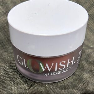 HUDA BEAUTY GloWish Blur Jam Silicone Free Smoothing Primer blush tinted pore